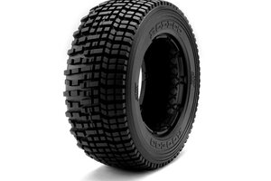 HPI Racing Rodeo Tire (White/Baja 5SC/T/Rear/2pcs)