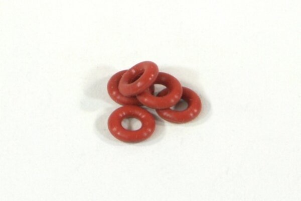 HPI Racing Silicon O-Ring P-3(Red)(5pcs)