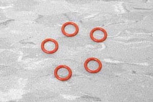 HPI Racing Silicon O-Ring SS-045 (Red) 4.5X6.6mm(5pcs)