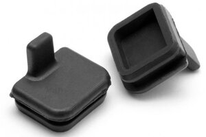 HPI Racing Rubber Cap 10X11mm (Black) Savage X