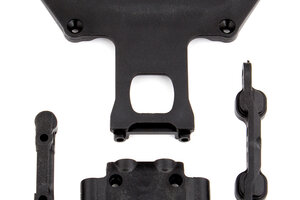 Team Associated ASC91359  Arm Mounts, Chassis Plate and Bulkhead