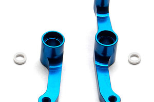 Team Associated Factory Team  Aluminum Steering Set, Blue Team Associated Factory Team  Aluminum Steering Set, Blue
