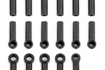 Team Associated Ball Cups, Rod Ends and Steering Link