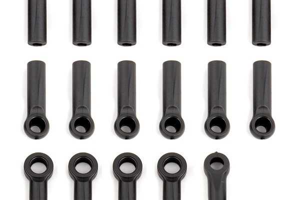 Team Associated Ball Cups, Rod Ends and Steering Link