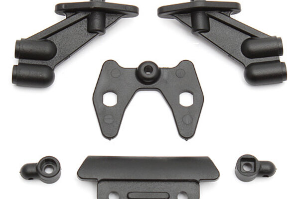 Team Associated Wing/Body Mount/Bumper, B5M