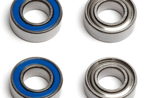 Team Associated ASC91561  Factory Team Bearings, 6x12x4 6x12x4 mm