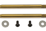Team Associated 3X23 Shock Shaft V2, Tin