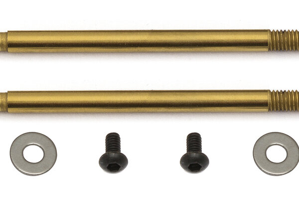 Team Associated 3X23 Shock Shaft V2, Tin
