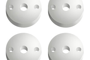 Team Associated FT 12MM PISTON (V2), 2 x 1.6 FLAT