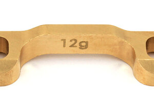 Team Associated B6 Brass Arm Mount, C Team Associated B6 Brass Arm Mount, C