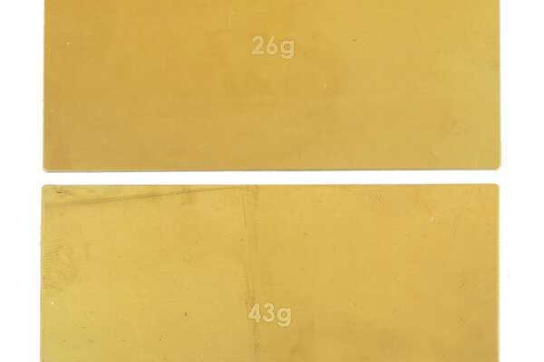 Team Associated B6 Brass Under Battery Weights