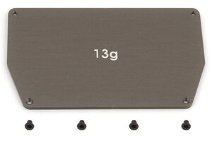Team Associated B6 Aluminum Chassis Weight, 13g