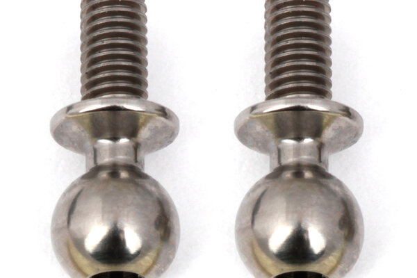 Team Associated HD Ti Ballstuds, 4mm