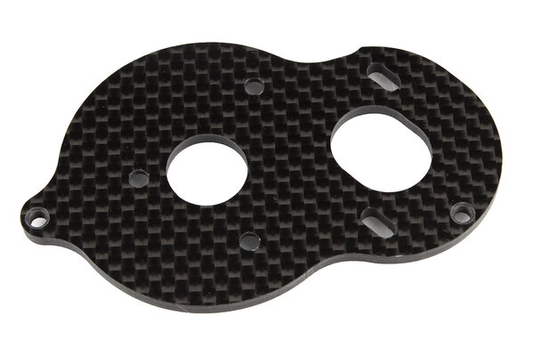 Team Associated Factory Team Carbon Fiber Standup Motor Plate, for B6.1