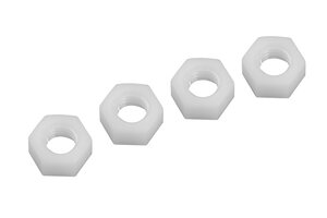 Corally (Team Corally) Nylon Nut M6 - 4 pcs