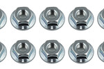 Team Associated ASC91826 Nuts, M4 Serrated Wheel Nuts