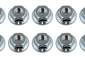 Team Associated ASC91826 Nuts, M4 Serrated Wheel Nuts
