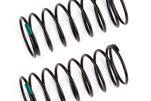 Team Associated Front Shock Springs, green, 3.10 lb/in, L44mm Team Associated Front Shock Springs, green, 3.10 lb/in, L44mm