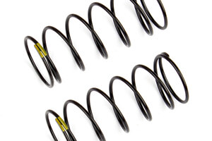 Team Associated Front Shock Springs, yellow, 4.30 lb/in, L44mm Team Associated Front Shock Springs, yellow, 4.30 lb/in, L44mm