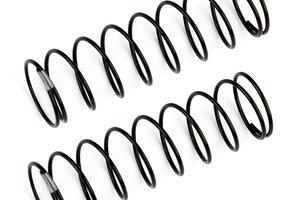 Team Associated Rear Shock Springs, gray, 2.00 lb/in, L61mm