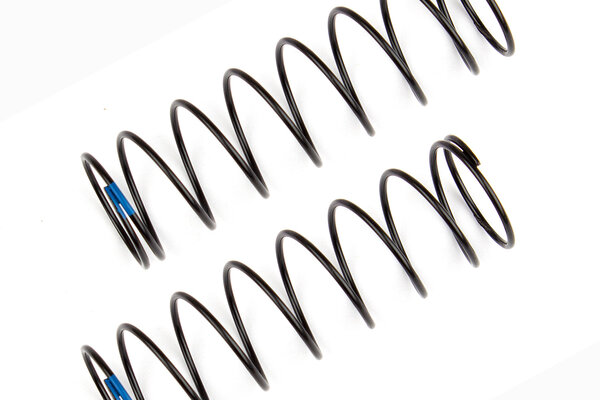 Team Associated ASC91840  Rear Shock Springs, blue, 2.20 lb/in, L61mm