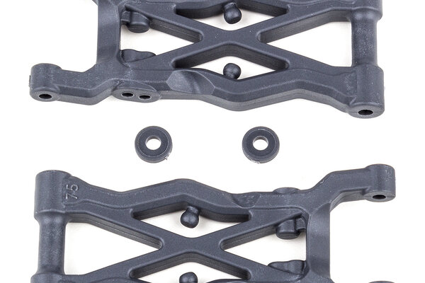 Team Associated RC10B6.2 Rear Suspension Arm, 75mm Hard