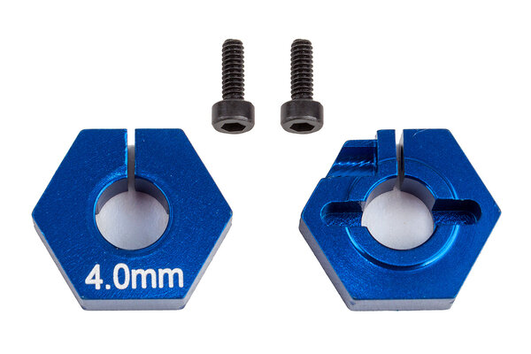 Team Associated RC10B6.2 Clamping Wheel Hex, (4.0mm)