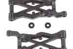 Team Associated RC10B6.2 Factory Team Rear Suspension Arms, 75mm, Carbon