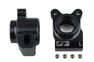 Team Associated RC10B6.2 FT Rear Hubs, Black Aluminum Team Associated RC10B6.2 FT Rear Hubs, Black Aluminum