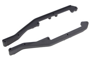 Team Associated RC10B6.3 Factory Team Side Rails, Carbon