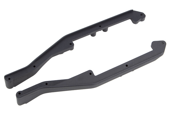 Team Associated RC10B6.3 Factory Team Side Rails, Carbon