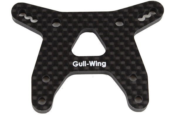 Team Associated RC10B6.3 Front Shock Tower, Carbon Fiber