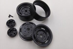 Cross RC Stamped Metal Wheels (pr.): SP4, FR4, SU4