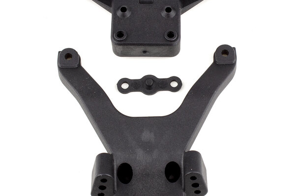 Team Associated RC10B6.3 Front Top Plate and Ballstud Mount