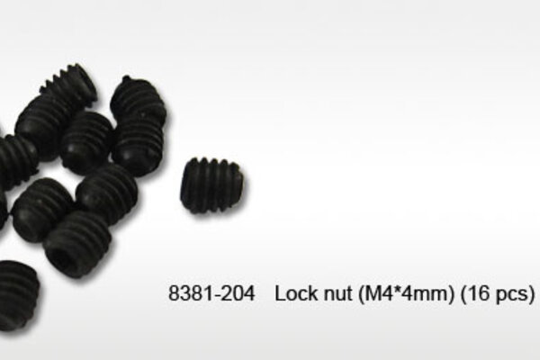 DHK Hobby Set Screws (M4x4mm) (8)