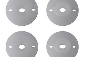 Team Associated FT 12mm V2 Shock Pistons, 2mm,