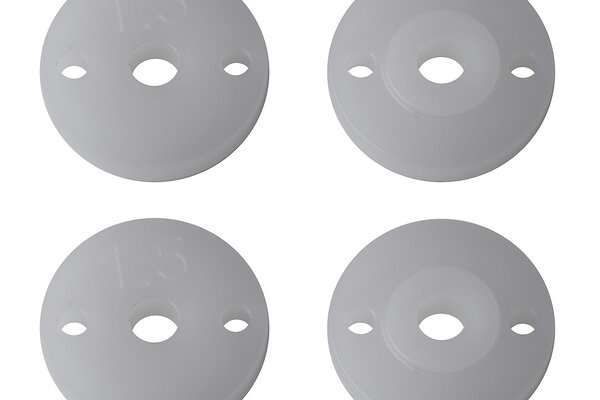 Team Associated FT 12mm V2 Shock Pistons, 2mm,