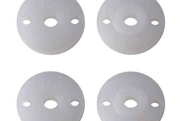 Team Associated FT 12mm V2 Shock Pistons, 2mm,