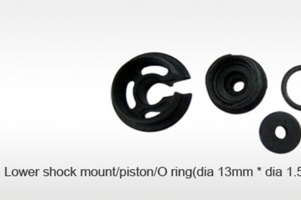 DHK Hobby Lower Shock Mount/Piston With O - Ring - Maximus