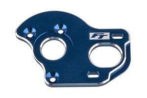 Team Associated RC10B6.1 Factory Team Laydown/ Layback Motor Plate 3.5mm, Blu