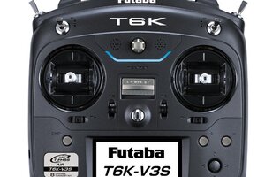 Futaba T6K V3 Heli 2.4GHz T-FHSS Spec Radio System w R3008SB Receive