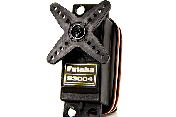 Futaba S3004 Standard Ball Bearing Servo .19sec/56.9oz @ 6V