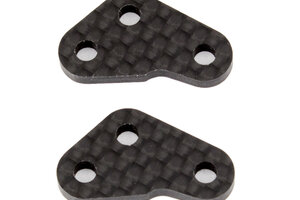 Team Associated Factory Team V2 Steering Arms, for B64, Graphite