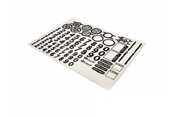 Gmade R1 Decal Sheet