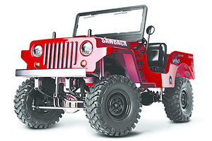 Gmade Sawback Crawler Kit, 1/10th Scale, 4WD w/Steel Frame
