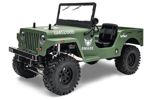 Gmade Military Sawback RTR Off-Road 4WD, 1/10th Scale