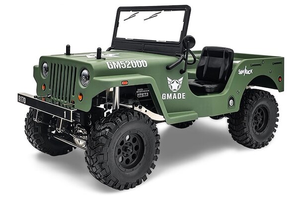 Gmade Military Sawback RTR Off-Road 4WD, 1/10th Scale
