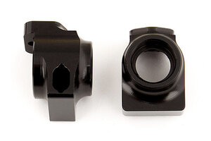 Team Associated B64 Factory Team Aluminum Rear Hubs, Black Team Associated B64 Factory Team Aluminum Rear Hubs, Black