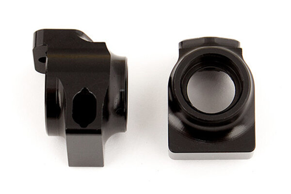 Team Associated B64 Factory Team Aluminum Rear Hubs, Black