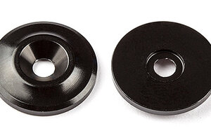 Team Associated FT Wing Buttons, Black Team Associated FT Wing Buttons, Black